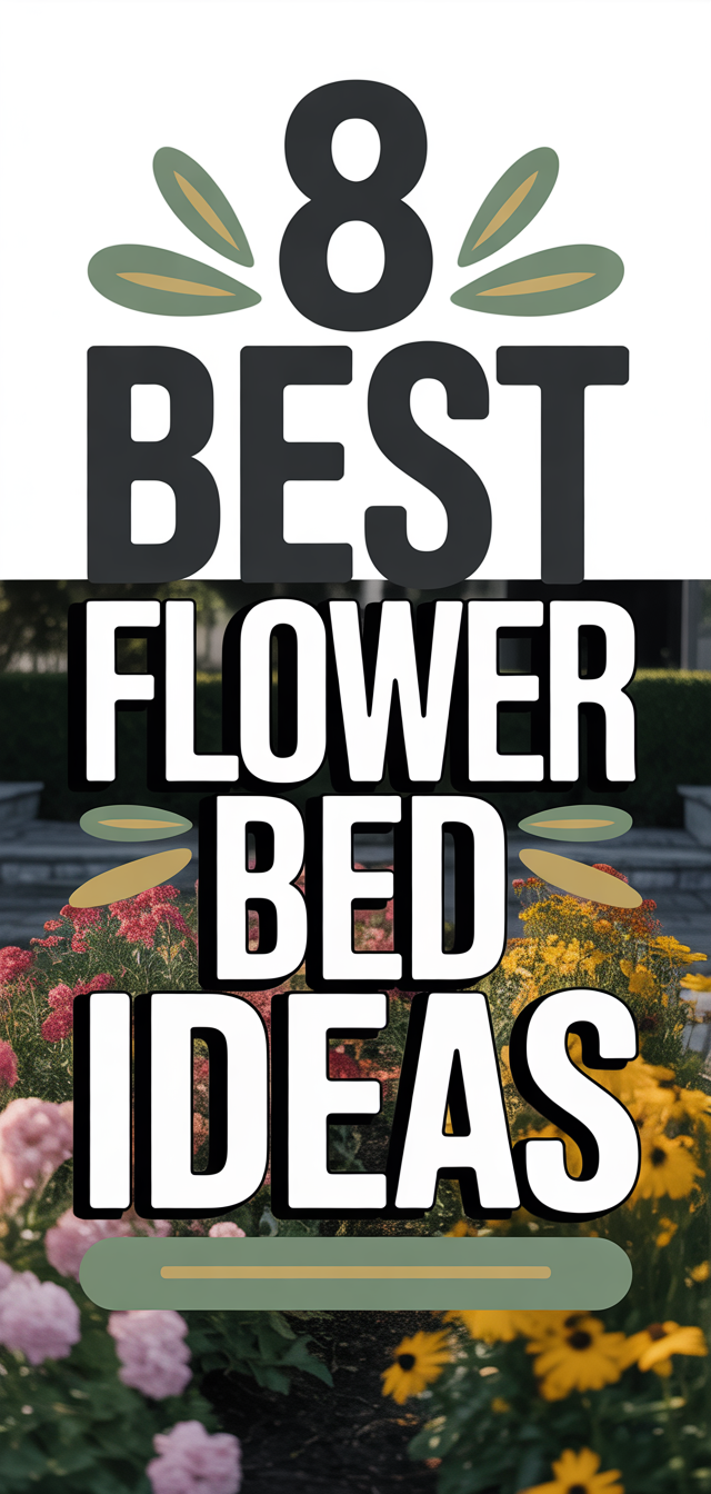 8 Best Flower Bed Ideas
