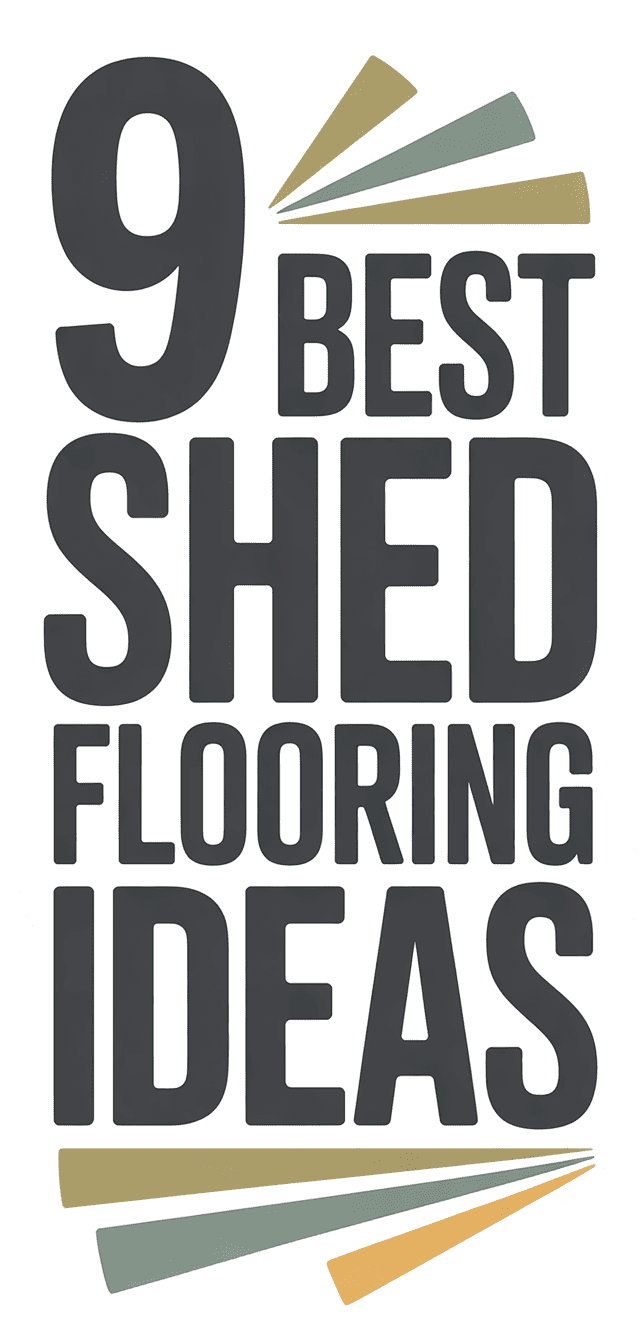 9 Best Shed Flooring Ideas