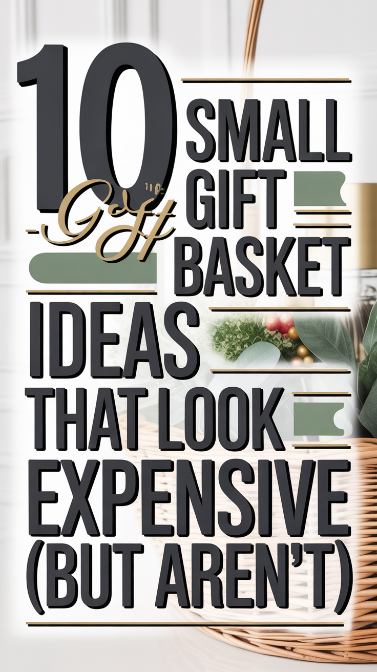 10 Small Gift Basket Ideas That Look Expensive (But Aren’t)