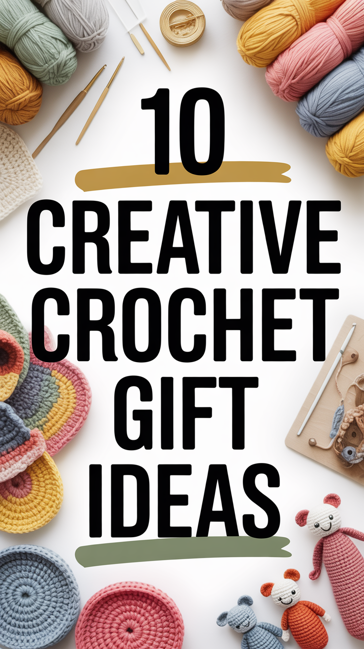 10 Creative Crochet Gift Ideas