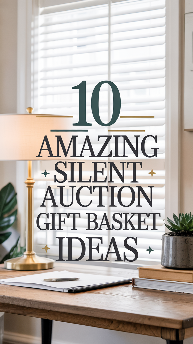 10 Amazing Silent Auction Gift Basket Ideas