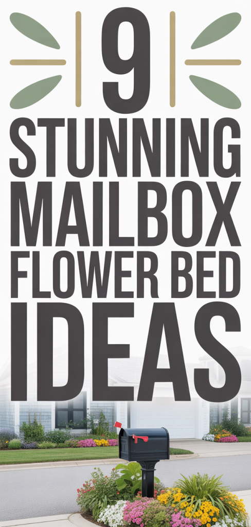 9 Stunning Mailbox Flower Bed Ideas