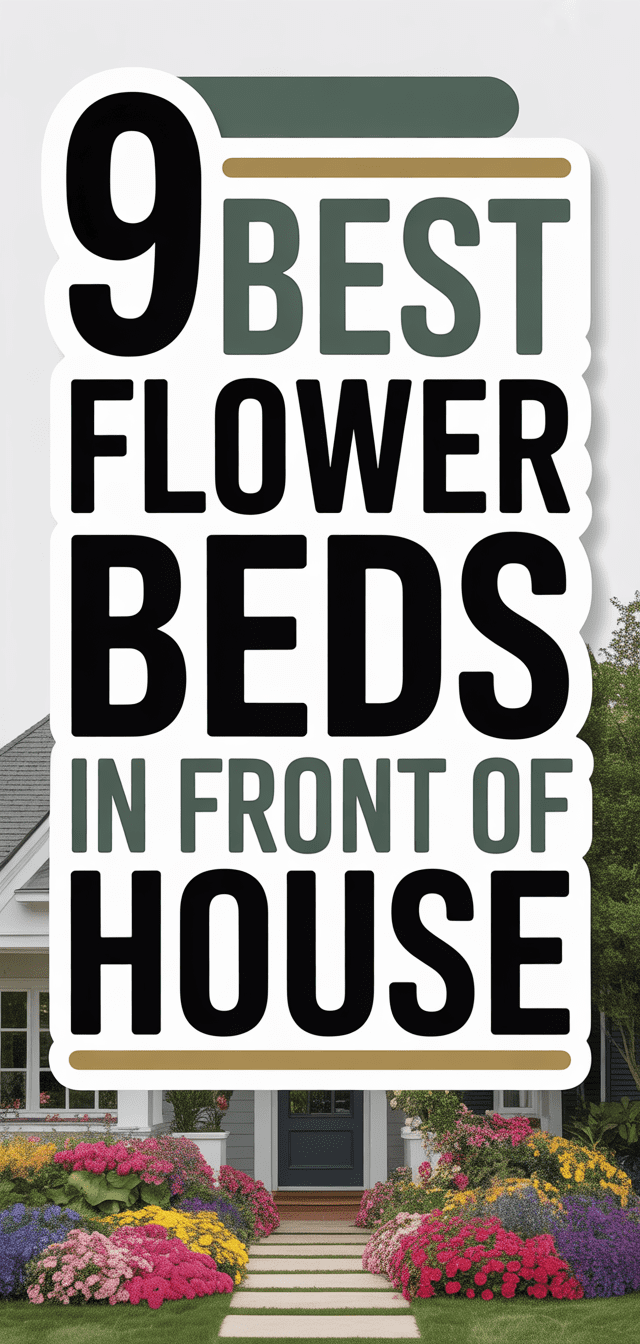 9 Best Flower Beds in Front of House