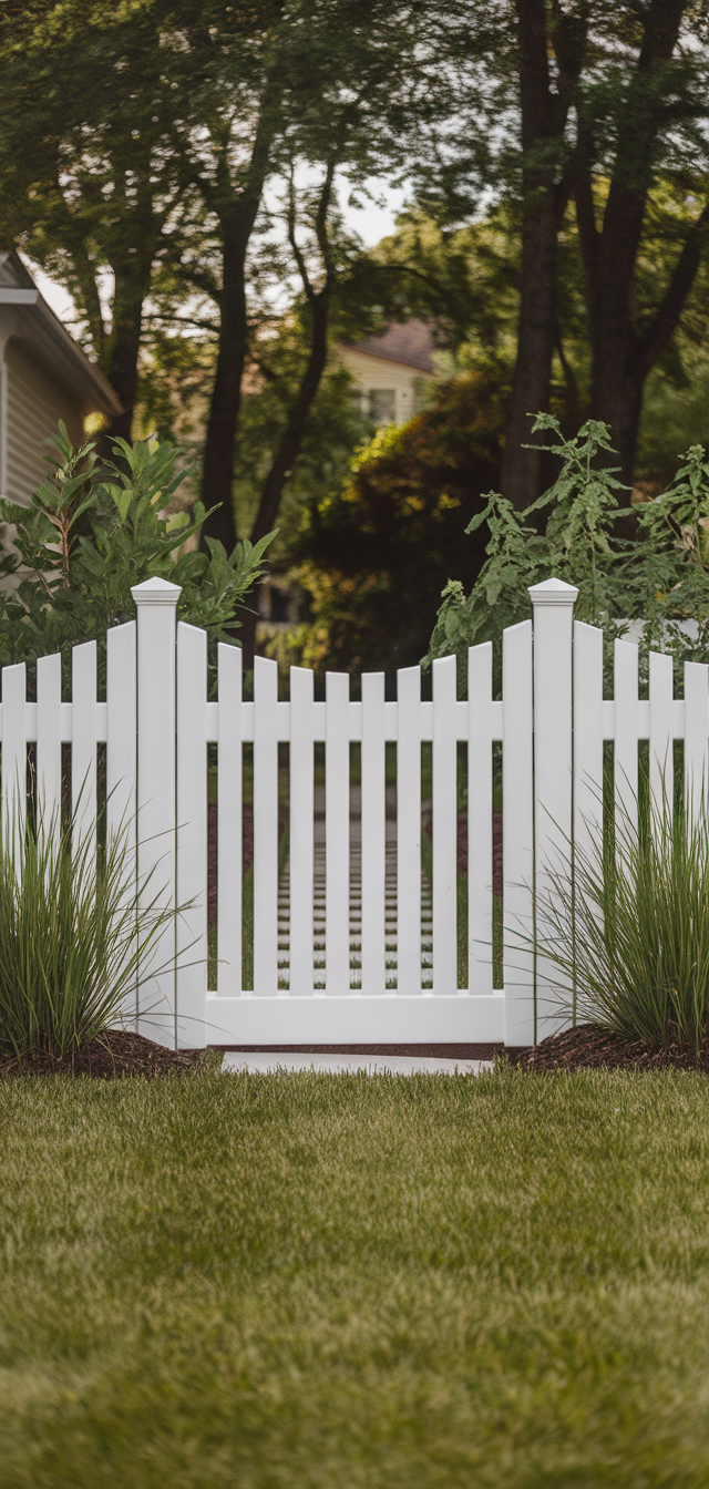 10 Amazing Front Yard Fence Ideas