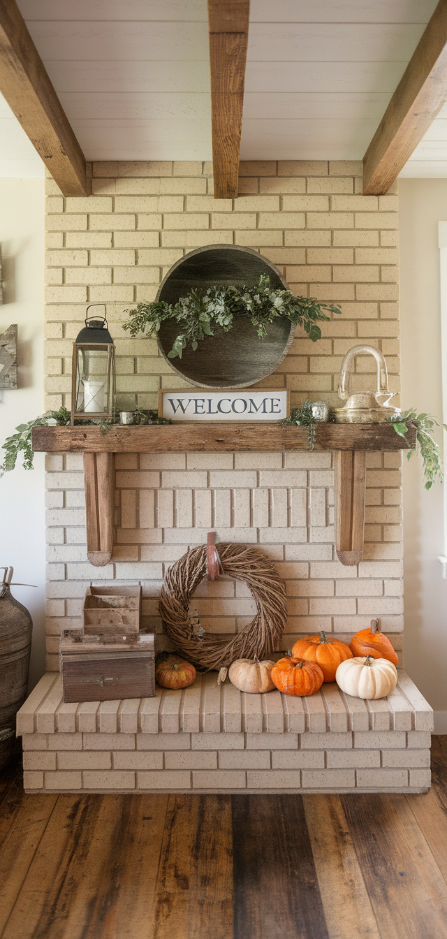9 Best Farmhouse Mantel Decor Ideas