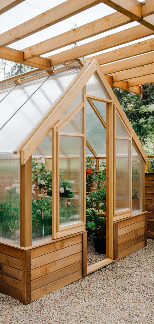 8 Small Greenhouse Design Ideas