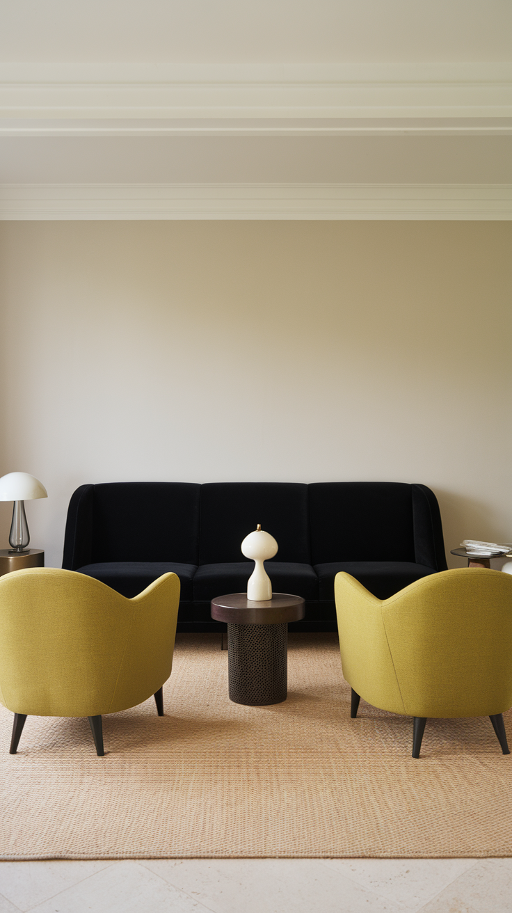 10 Best Black Couch Living Room Decor Ideas