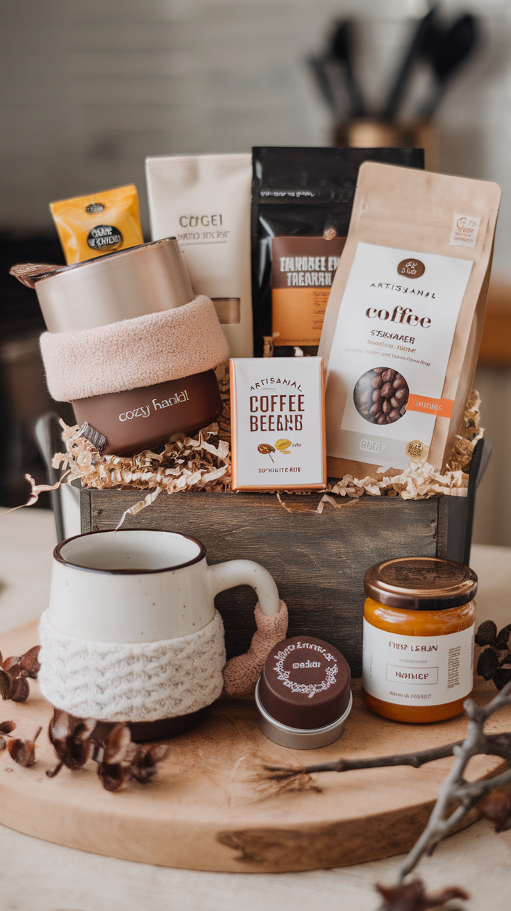 10 Stunning Coffee Gift Basket Ideas