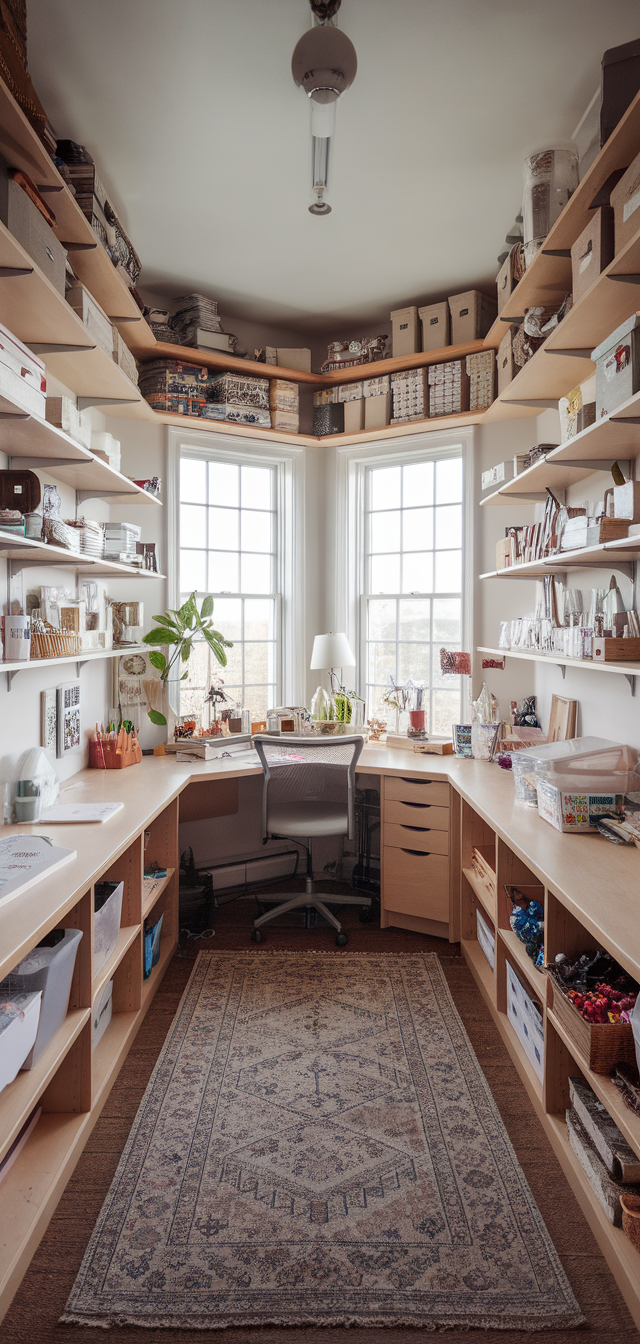 9 Amazing Craft Room Layout Ideas