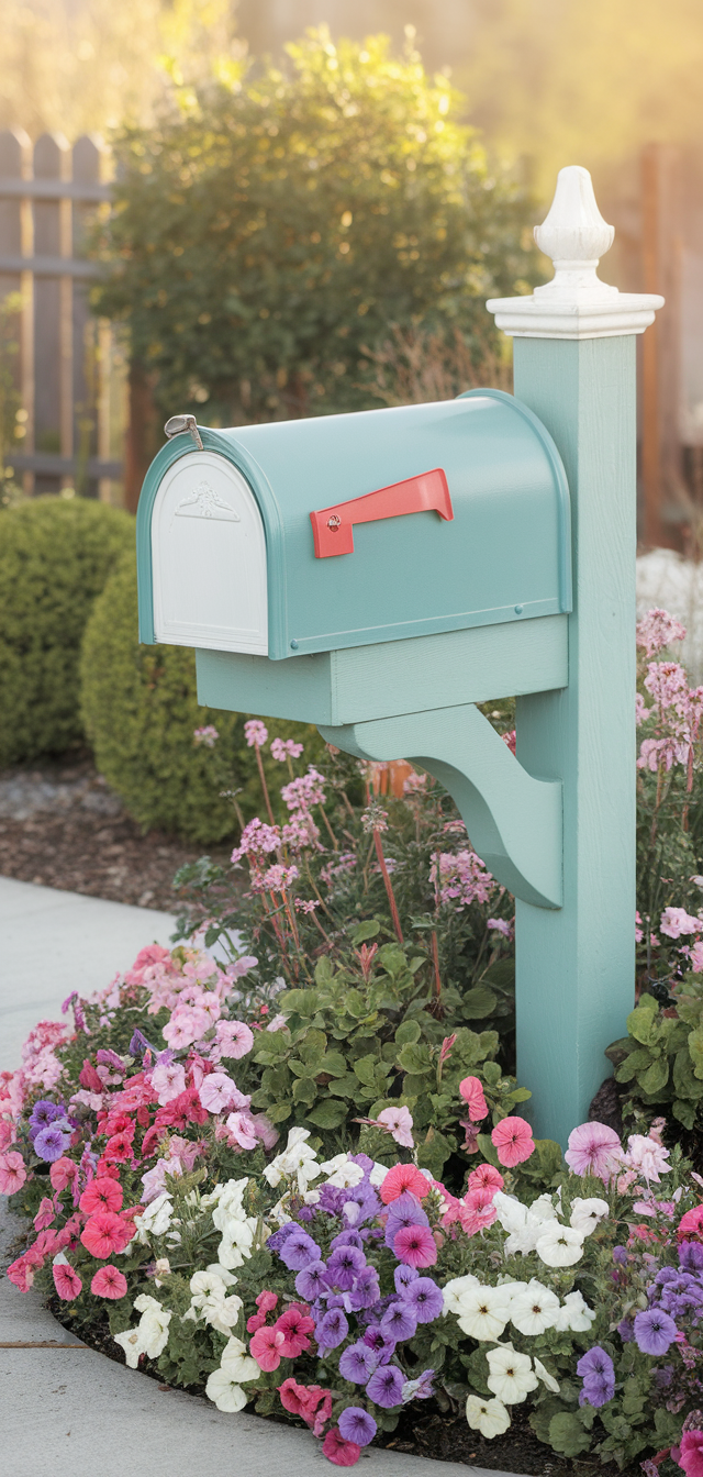 9 Stunning Mailbox Flower Bed Ideas