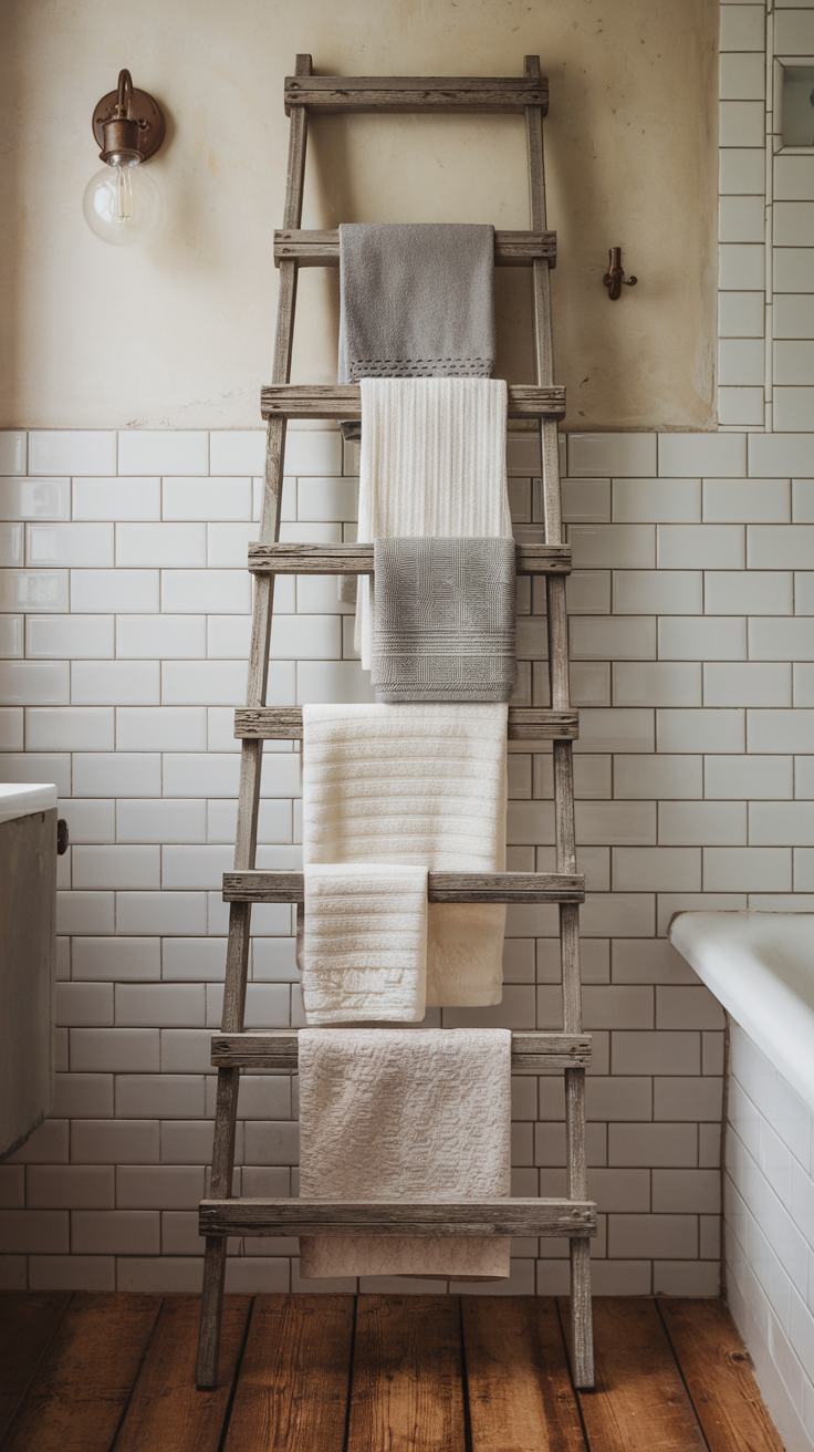 10 Amazing Bathroom Towel Storage Ideas