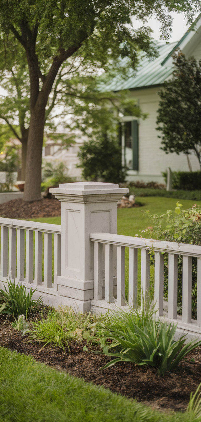 10 Amazing Front Yard Fence Ideas