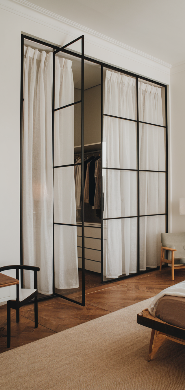 8 Amazing Curtain Closet Door Ideas