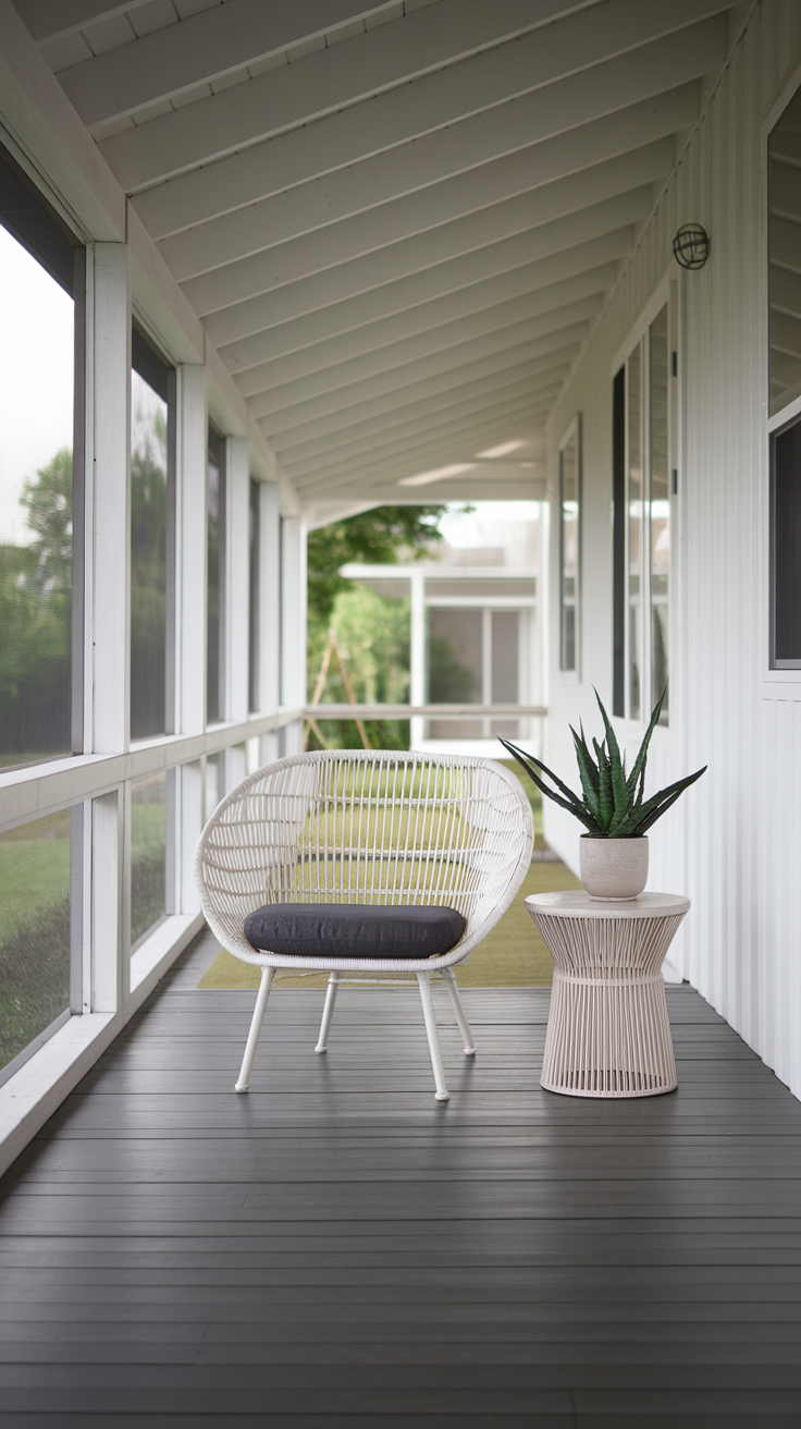 10 Creative Screened In Back Porch Ideas