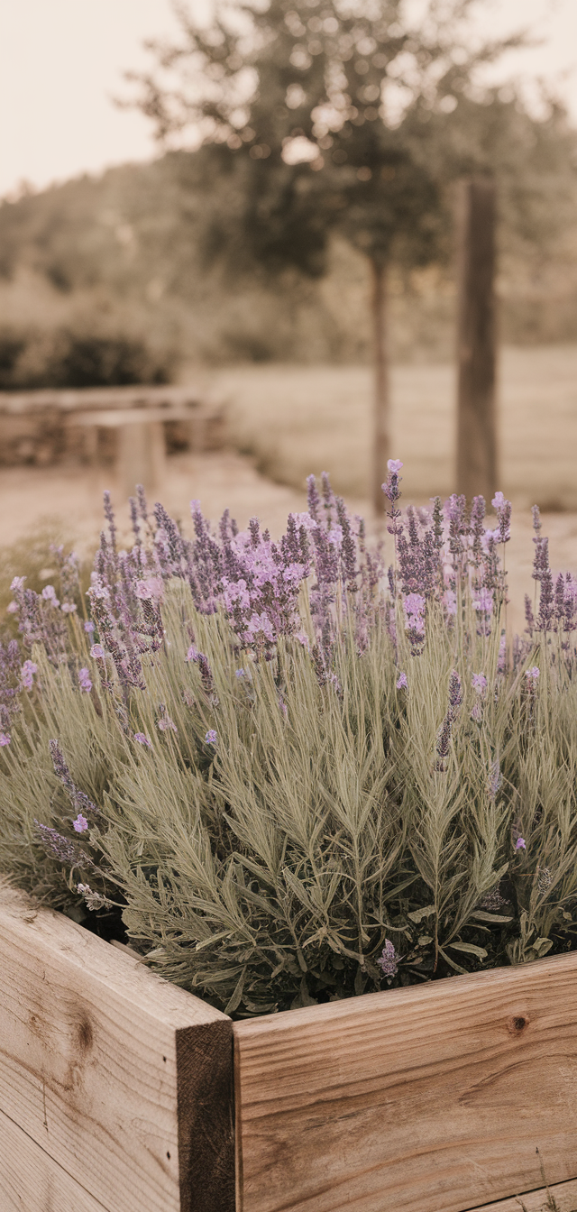10 Best Lavender Flower Bed Inspiration Ideas