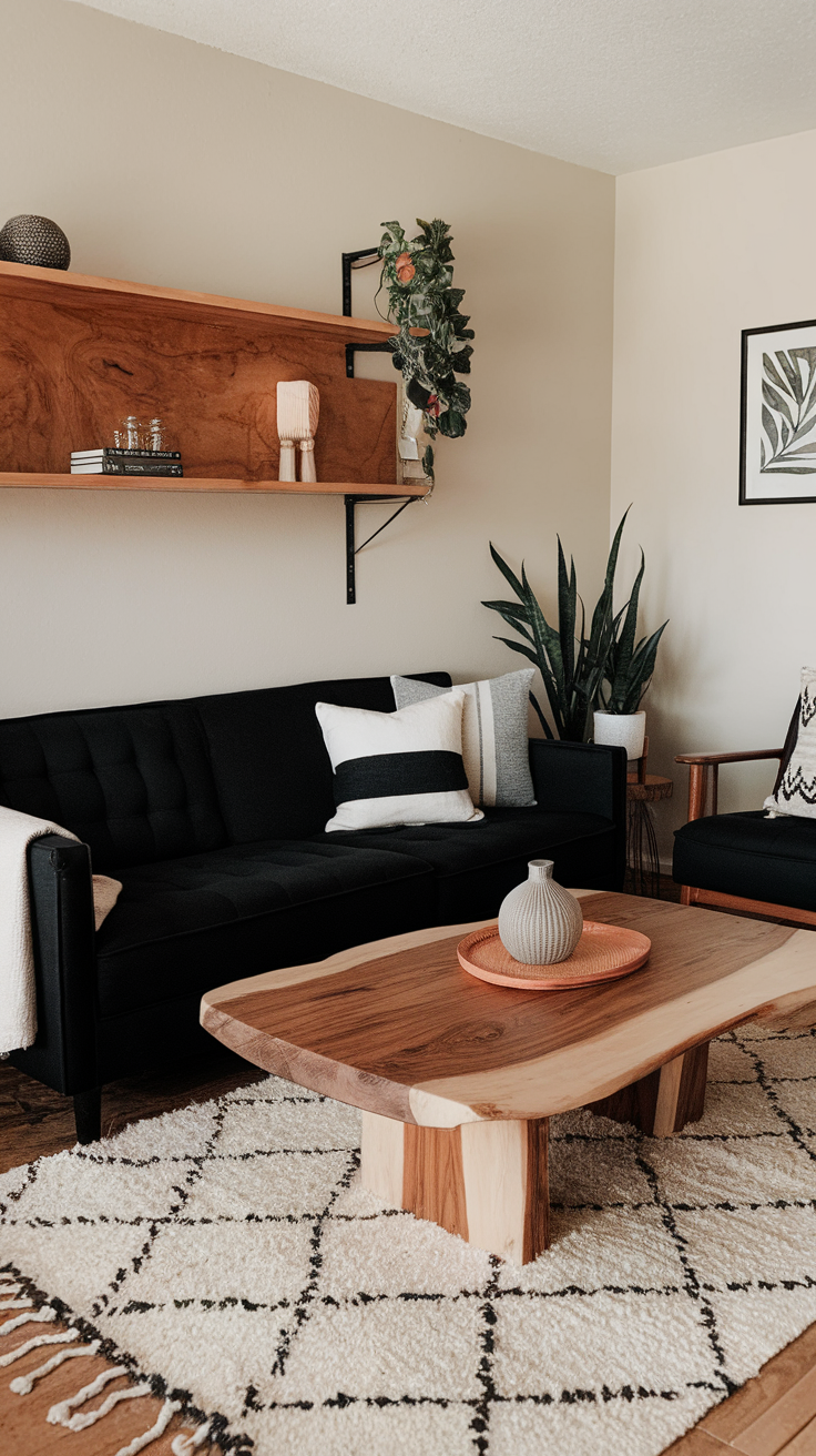 10 Best Black Couch Living Room Decor Ideas