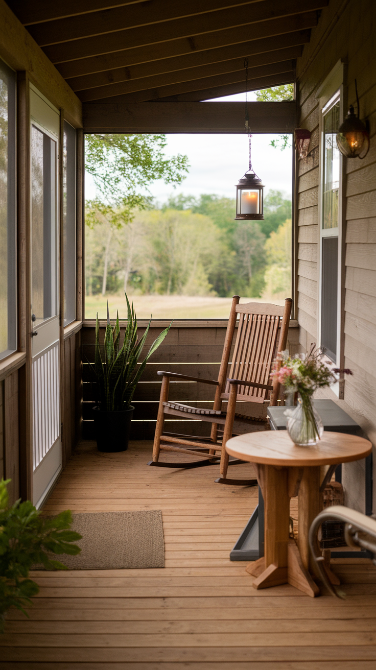 10 Creative Screened In Back Porch Ideas