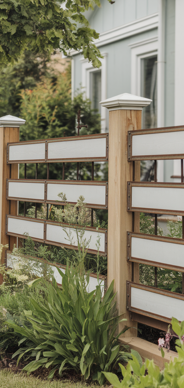 10 Amazing Front Yard Fence Ideas