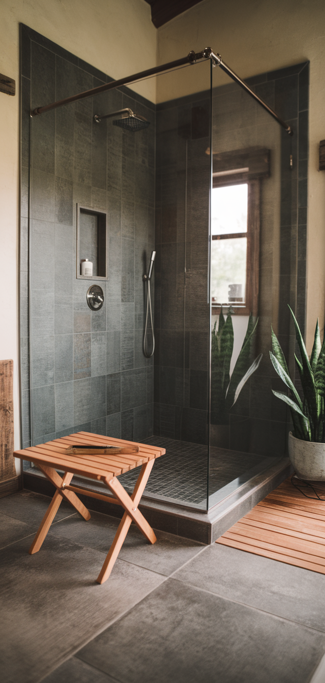 10 Amazing walk-in showers with benches