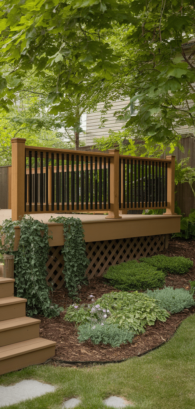 9 Creative Landscaping Ideas Around Deck