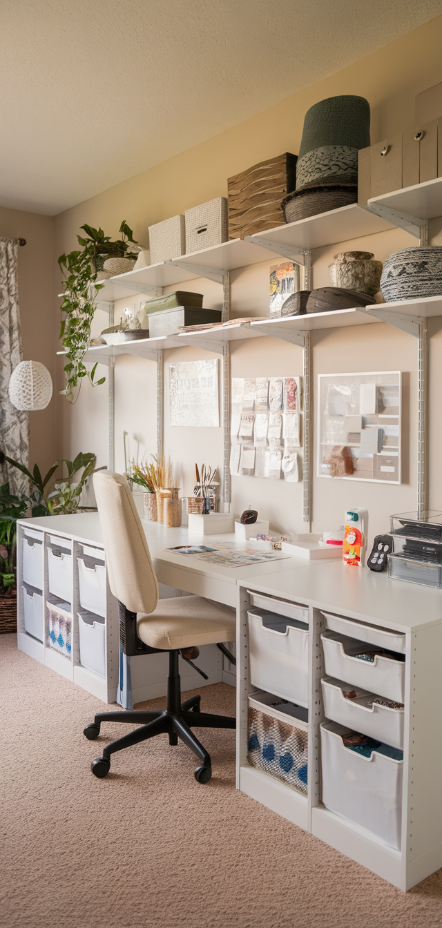 9 Amazing Craft Room Layout Ideas