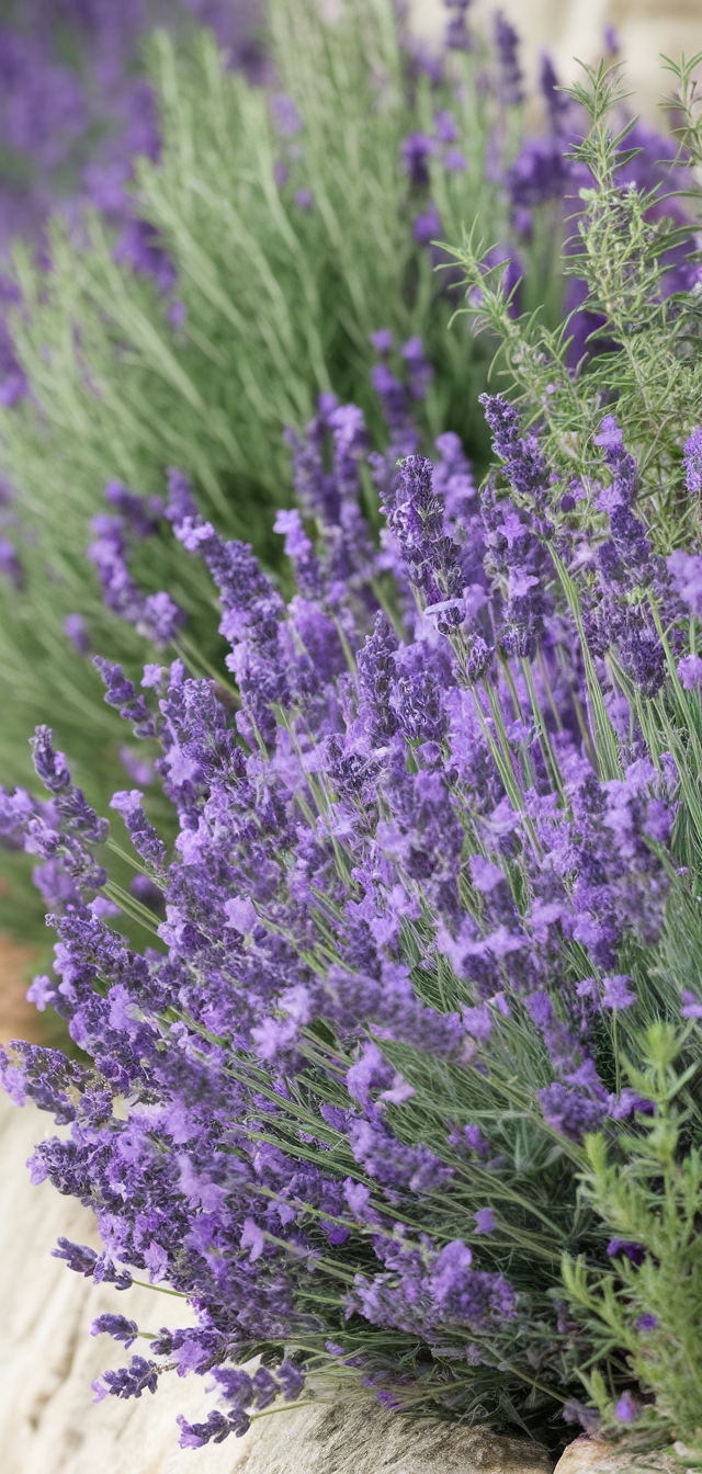10 Best Lavender Flower Bed Inspiration Ideas