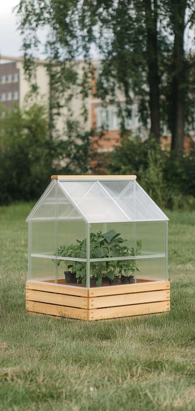 8 Small Greenhouse Design Ideas