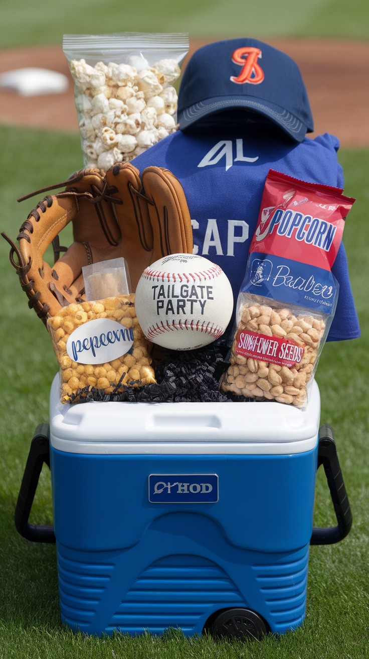 10 Creative Baseball Gift Basket Ideas
