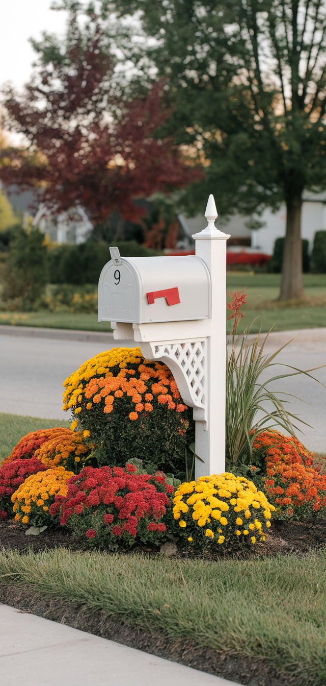 9 Stunning Mailbox Flower Bed Ideas