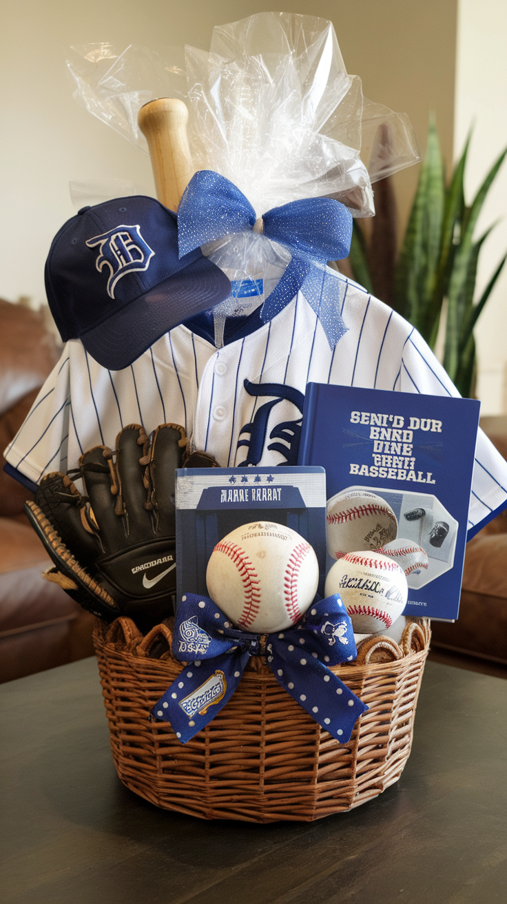10 Creative Baseball Gift Basket Ideas
