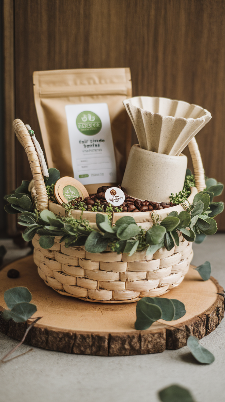 10 Stunning Coffee Gift Basket Ideas
