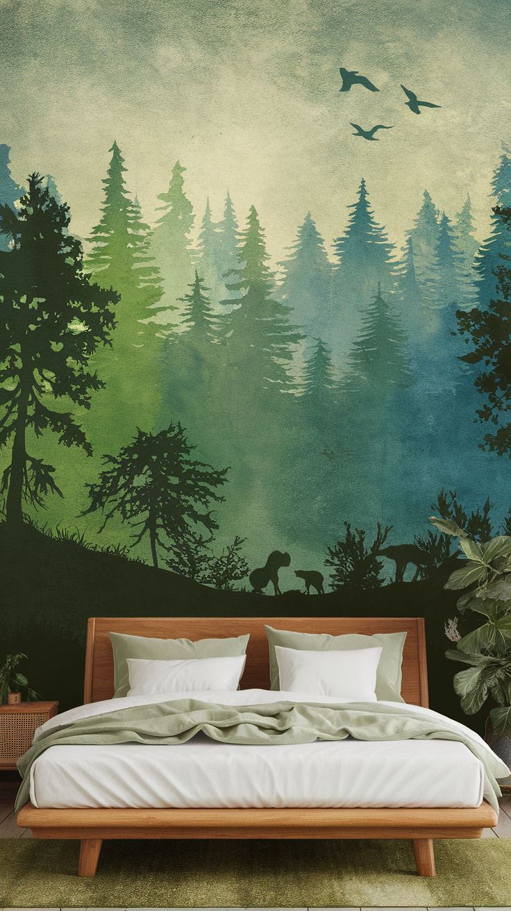 10 Best Forest Bedroom Ideas
