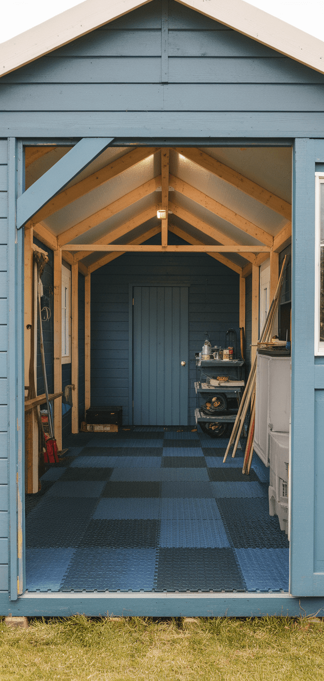 9 Best Shed Flooring Ideas