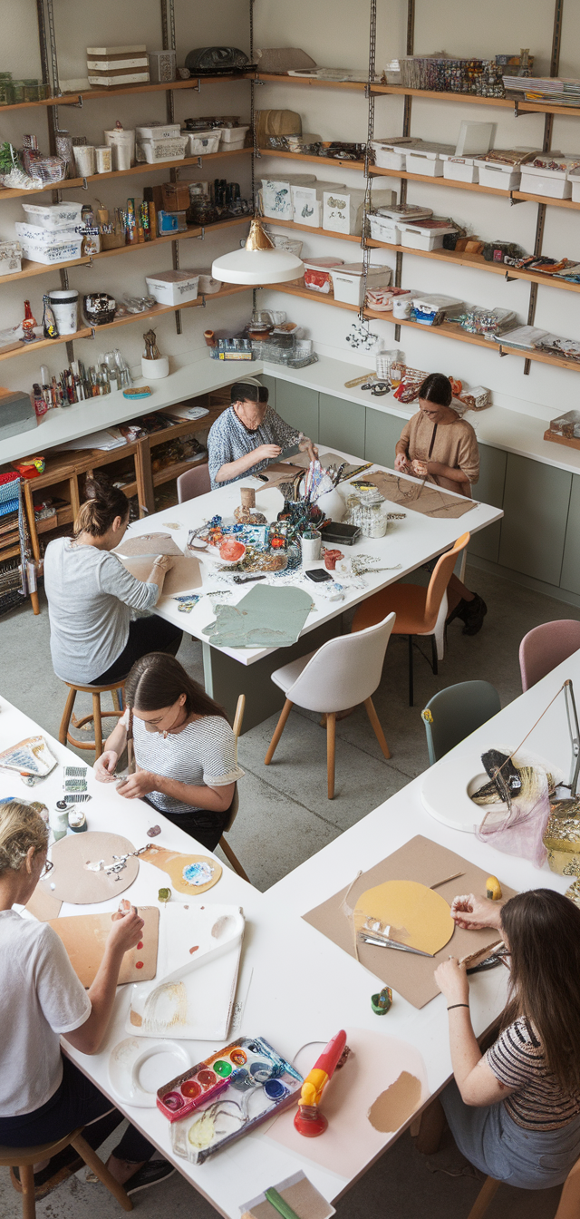 9 Amazing Craft Room Layout Ideas