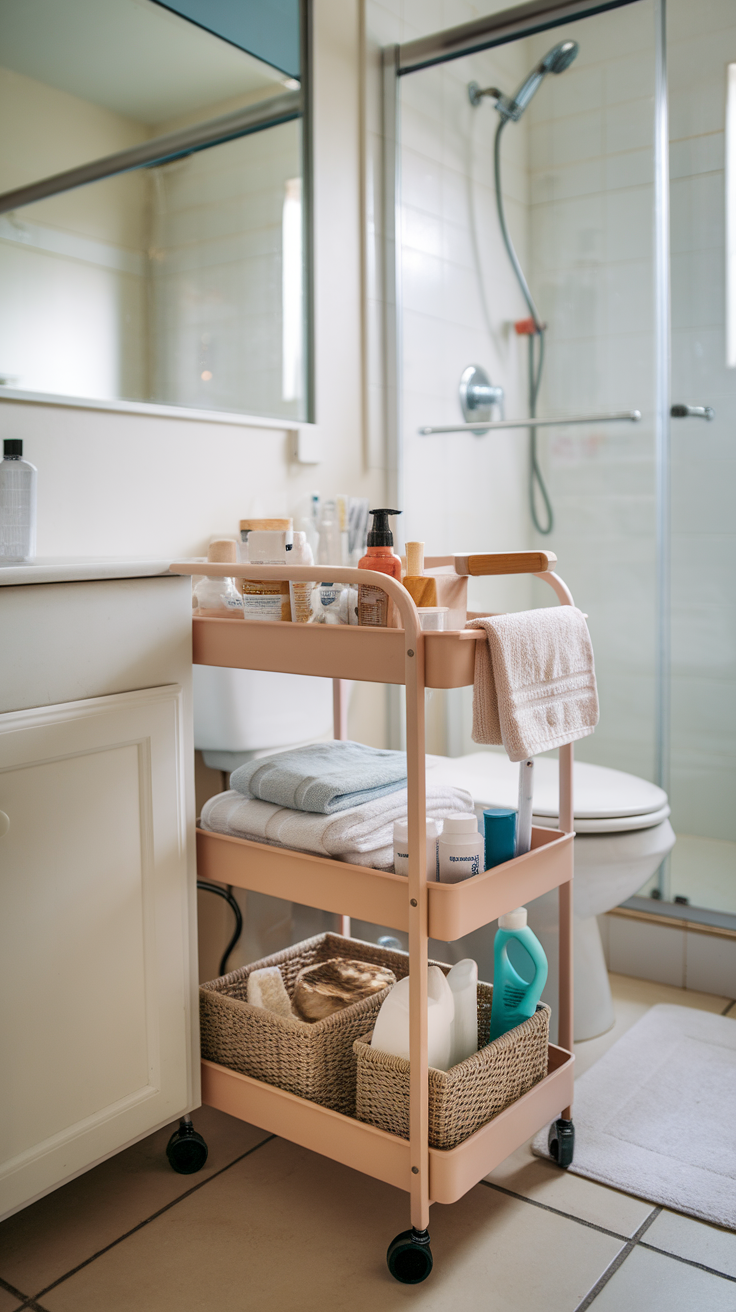 9 Easy Bathroom Organization Ideas