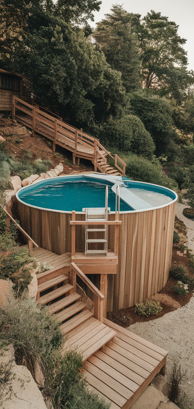 10 Stunning DIY Stock Tank Pool Ideas for backyard