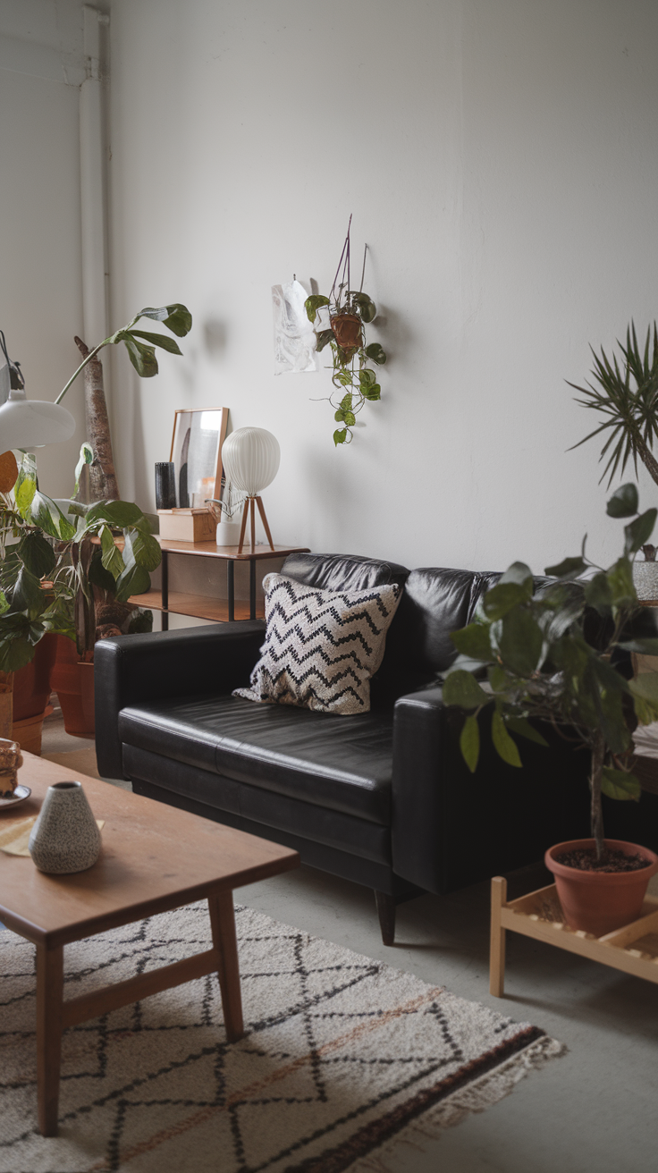 10 Best Black Couch Living Room Decor Ideas