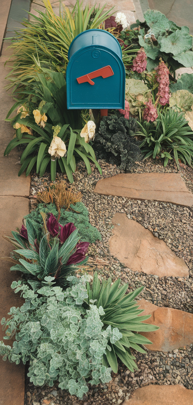 9 Stunning Mailbox Flower Bed Ideas