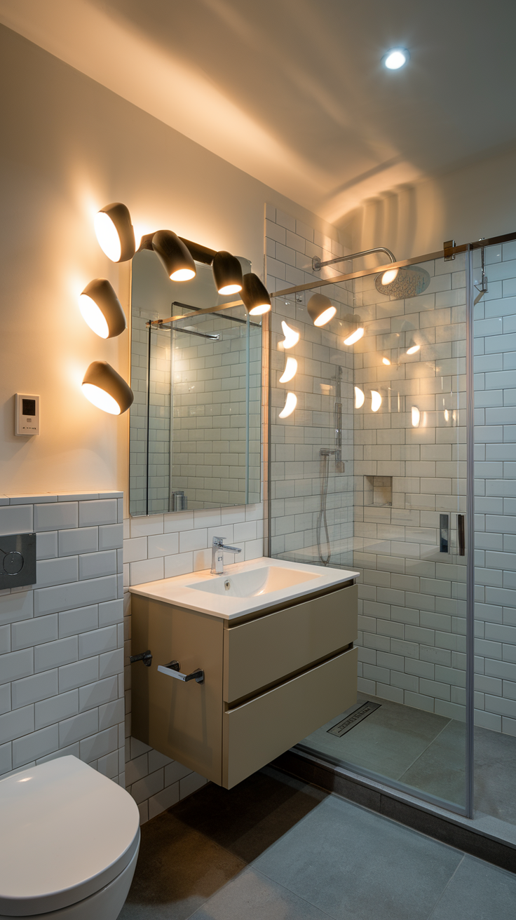 10 Amazing Bathroom Lighting Ideas