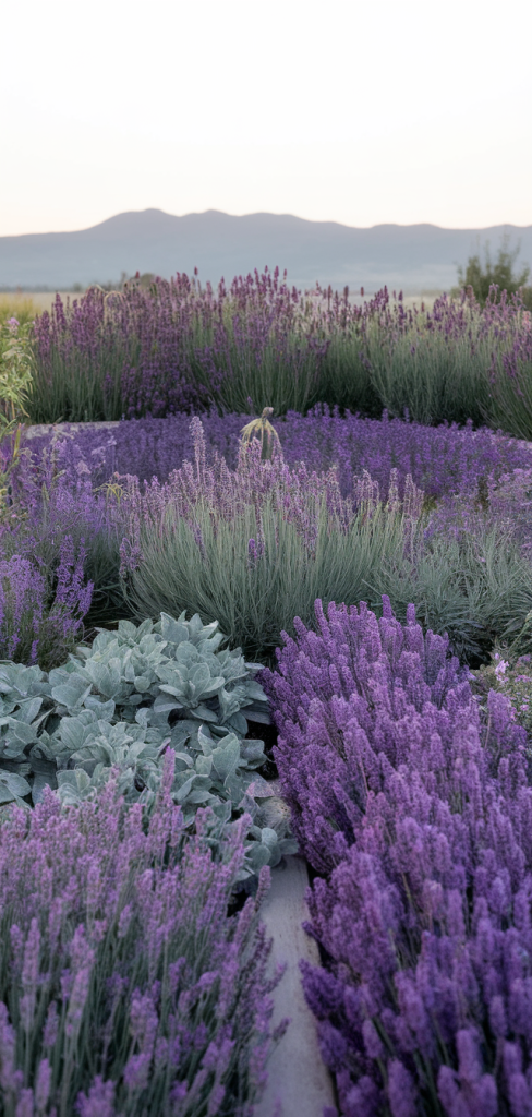 10 Best Lavender Flower Bed Inspiration Ideas