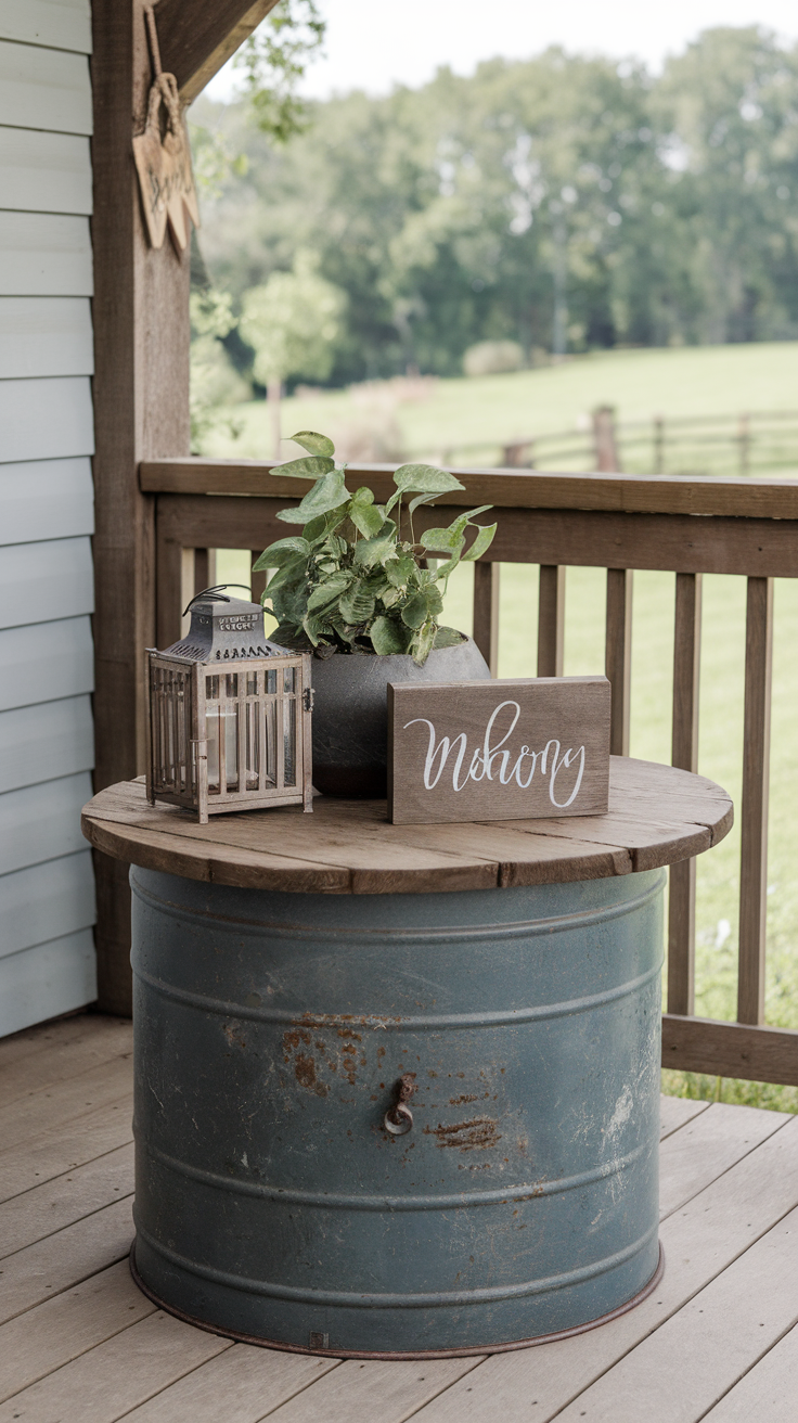 10 Rustic Farmhouse Porch Decor Ideas