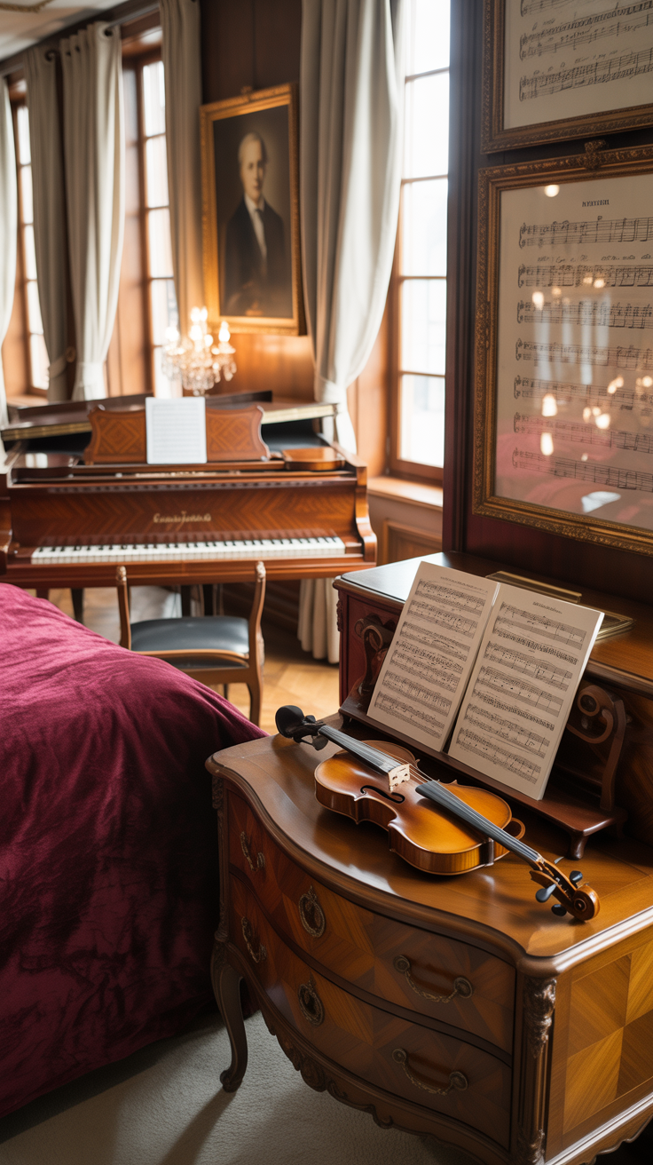 10 Creative Music-Themed Bedroom Ideas