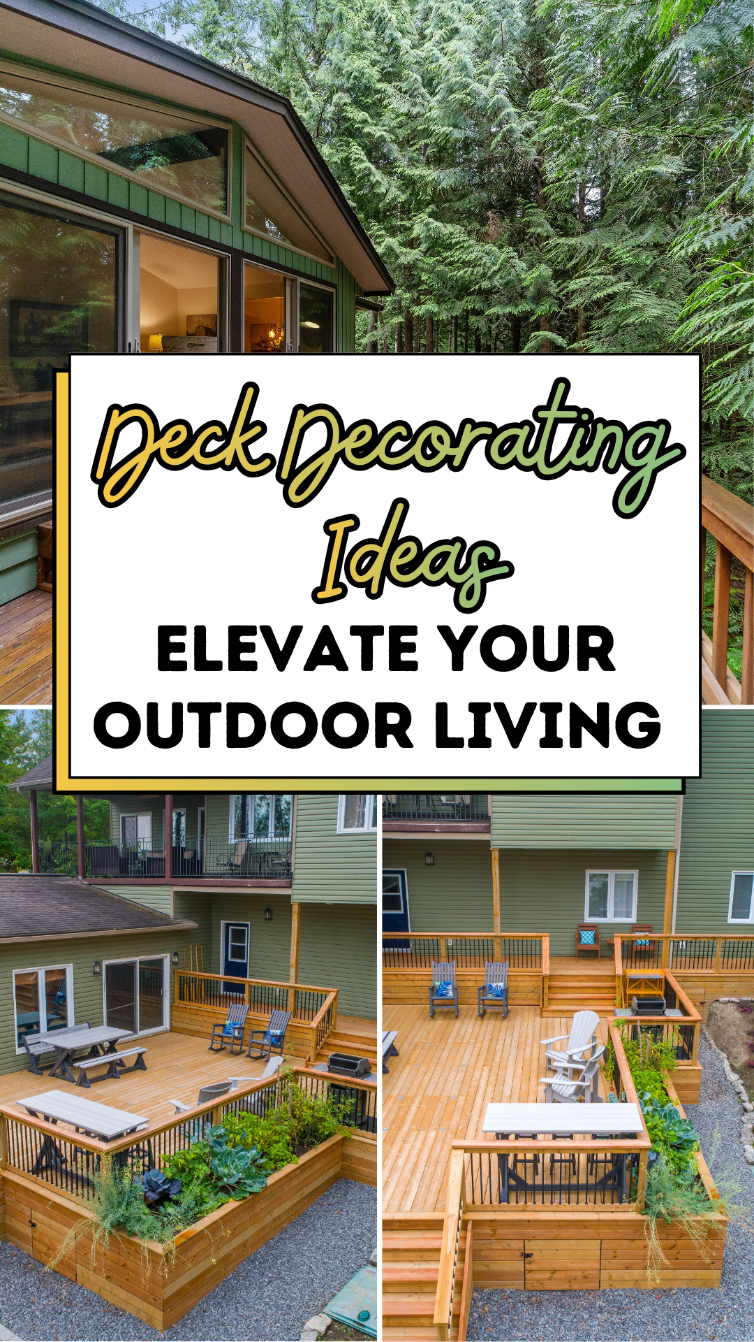 Deck Decorating Ideas: Elevate Your Outdoor Living