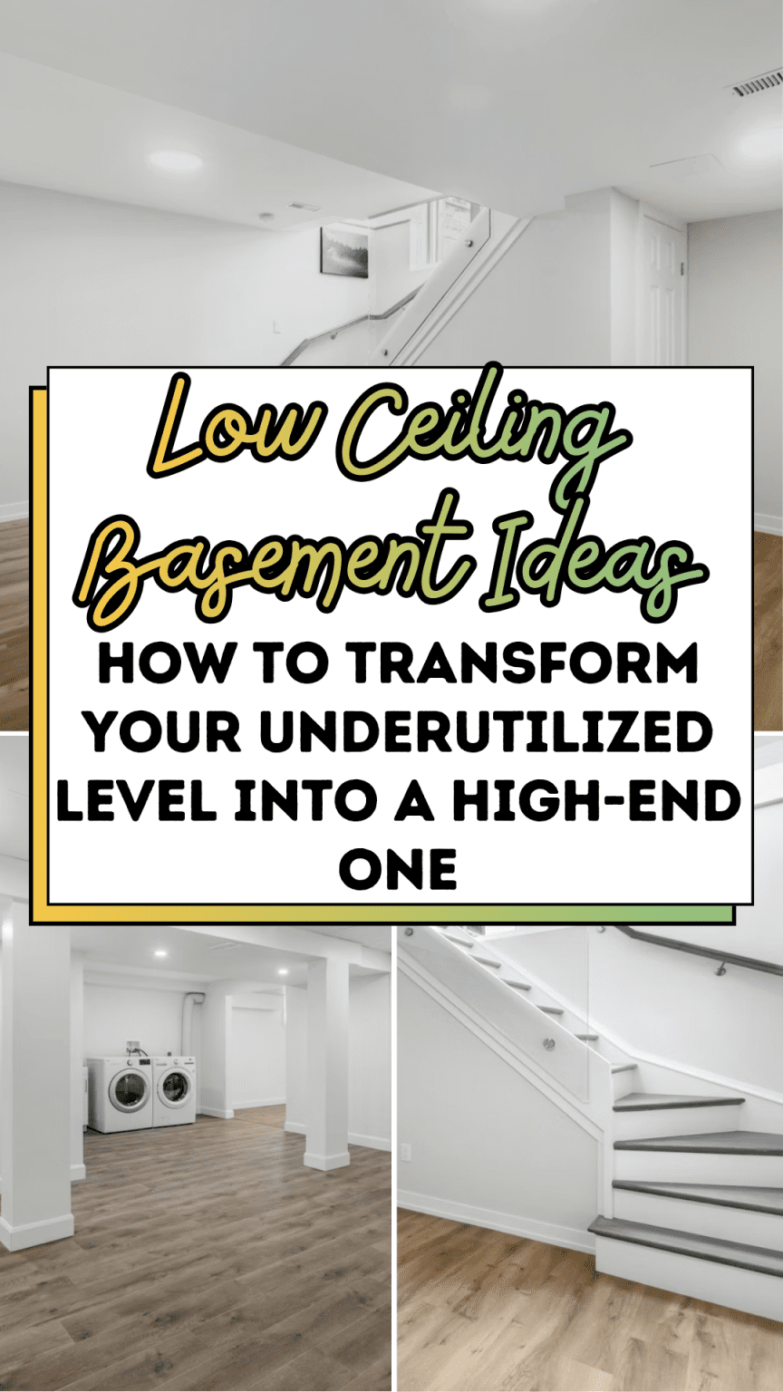 Low Ceiling Basement Ideas: How To Transform Your Underutilized Level ...
