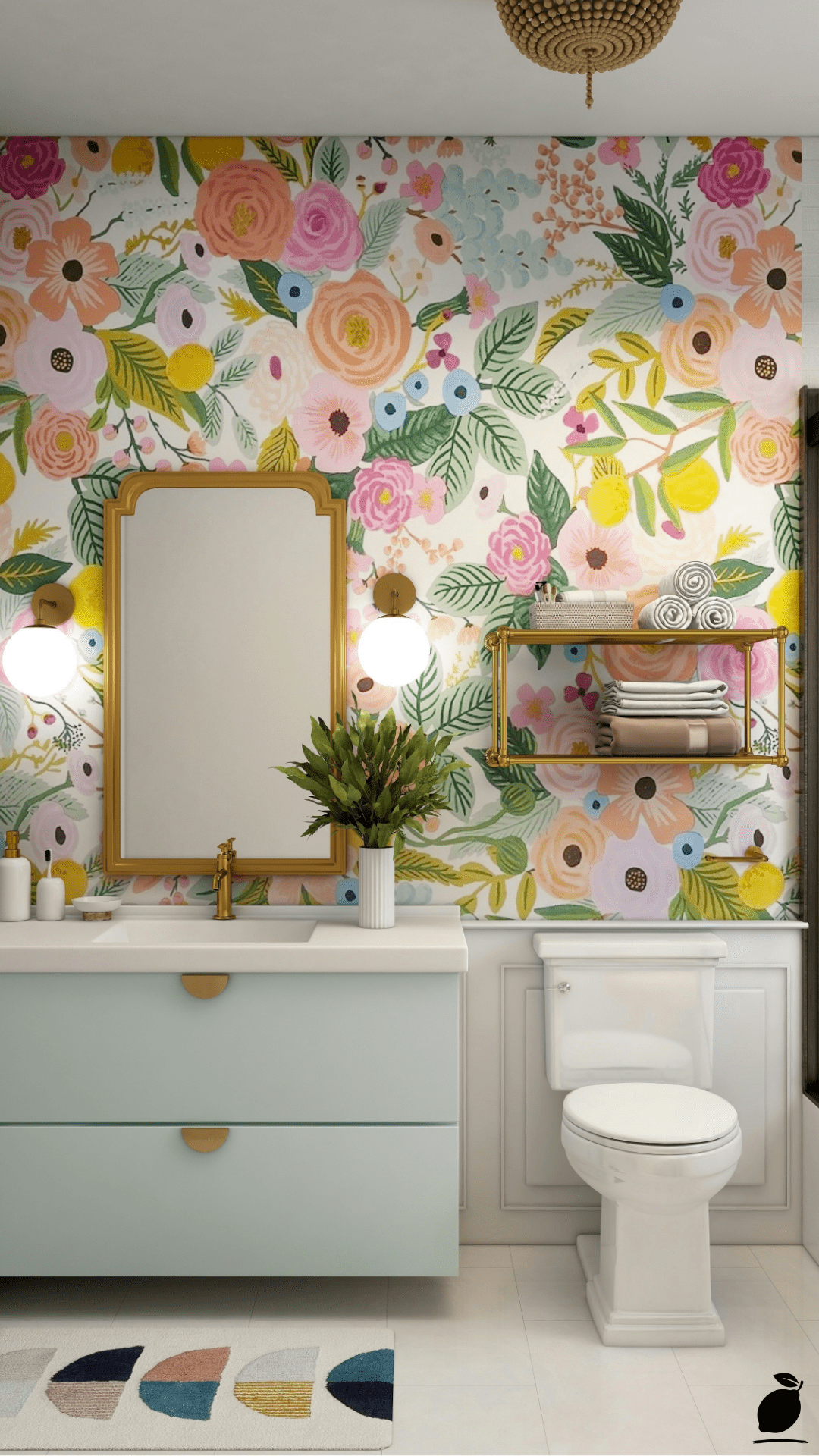 The Best Guide to Wallpapered Bathrooms