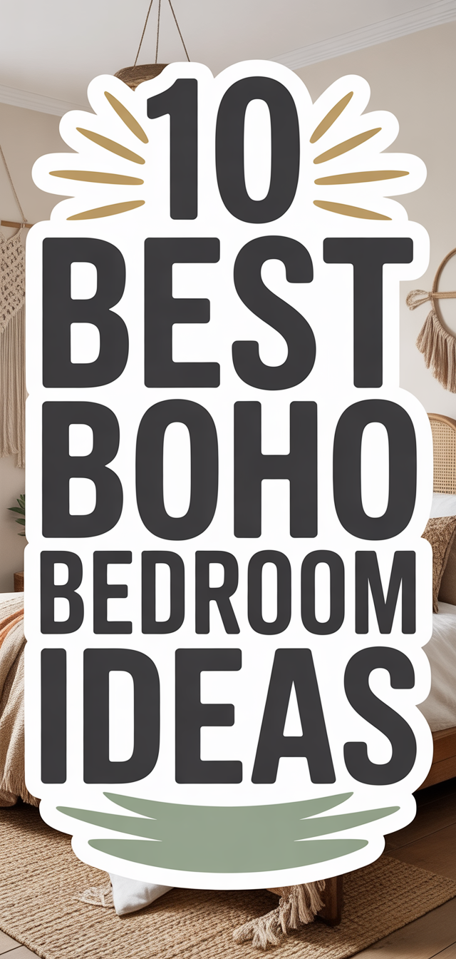 10 Best Boho Bedroom Ideas