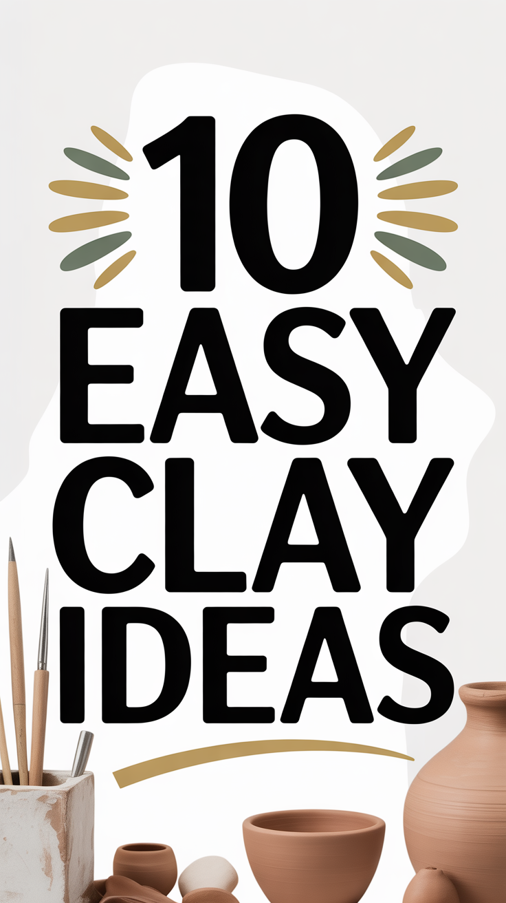 10 Easy Clay Ideas