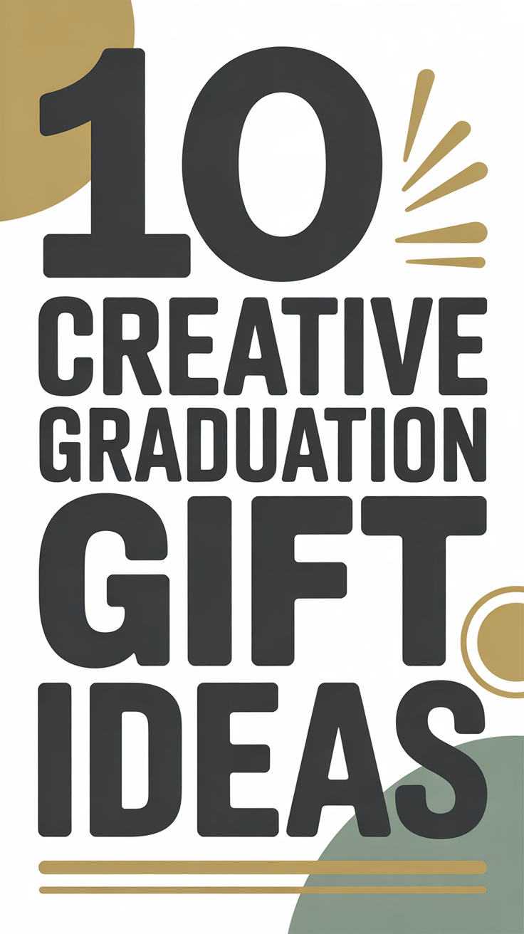 10 Creative Graduation Gift Ideas