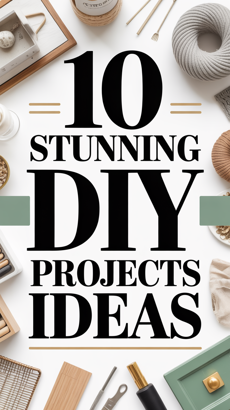 10 Stunning DIY Projects Ideas