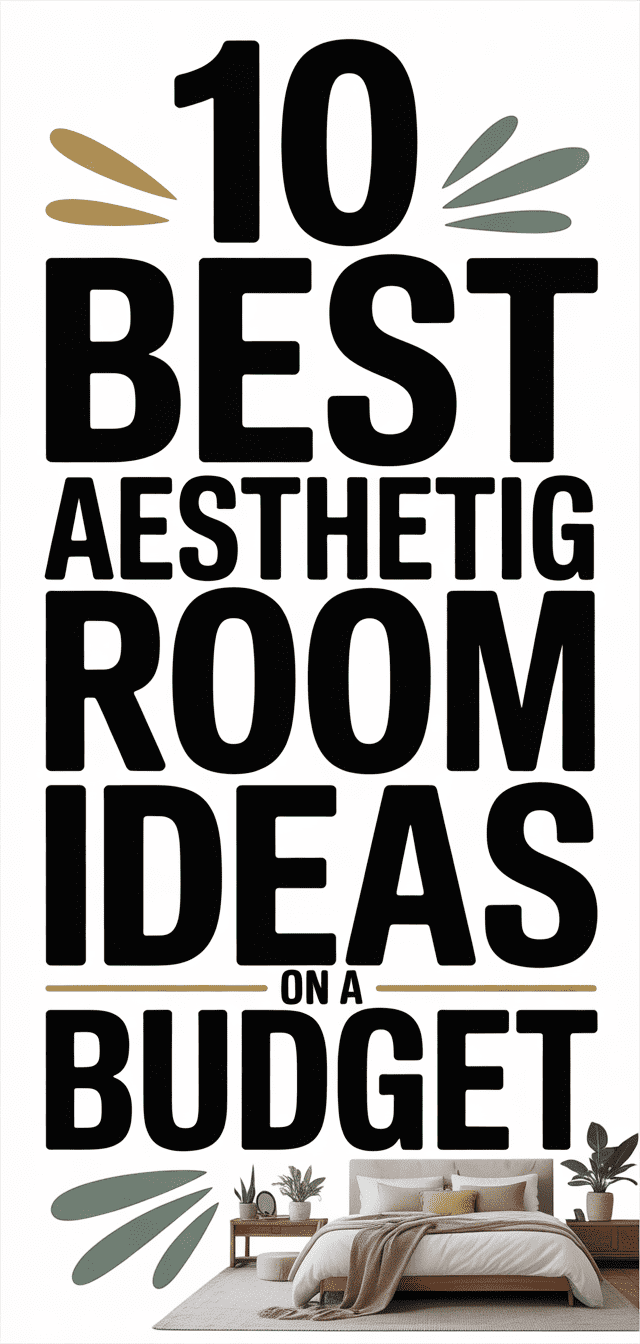 10 Best Aesthetic Room Ideas On A Budget
